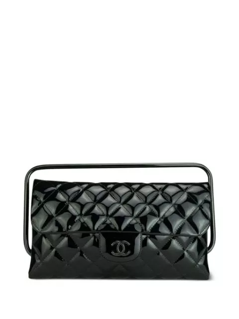 CHANEL 2014 Classic Flap clutch bag Men 0116