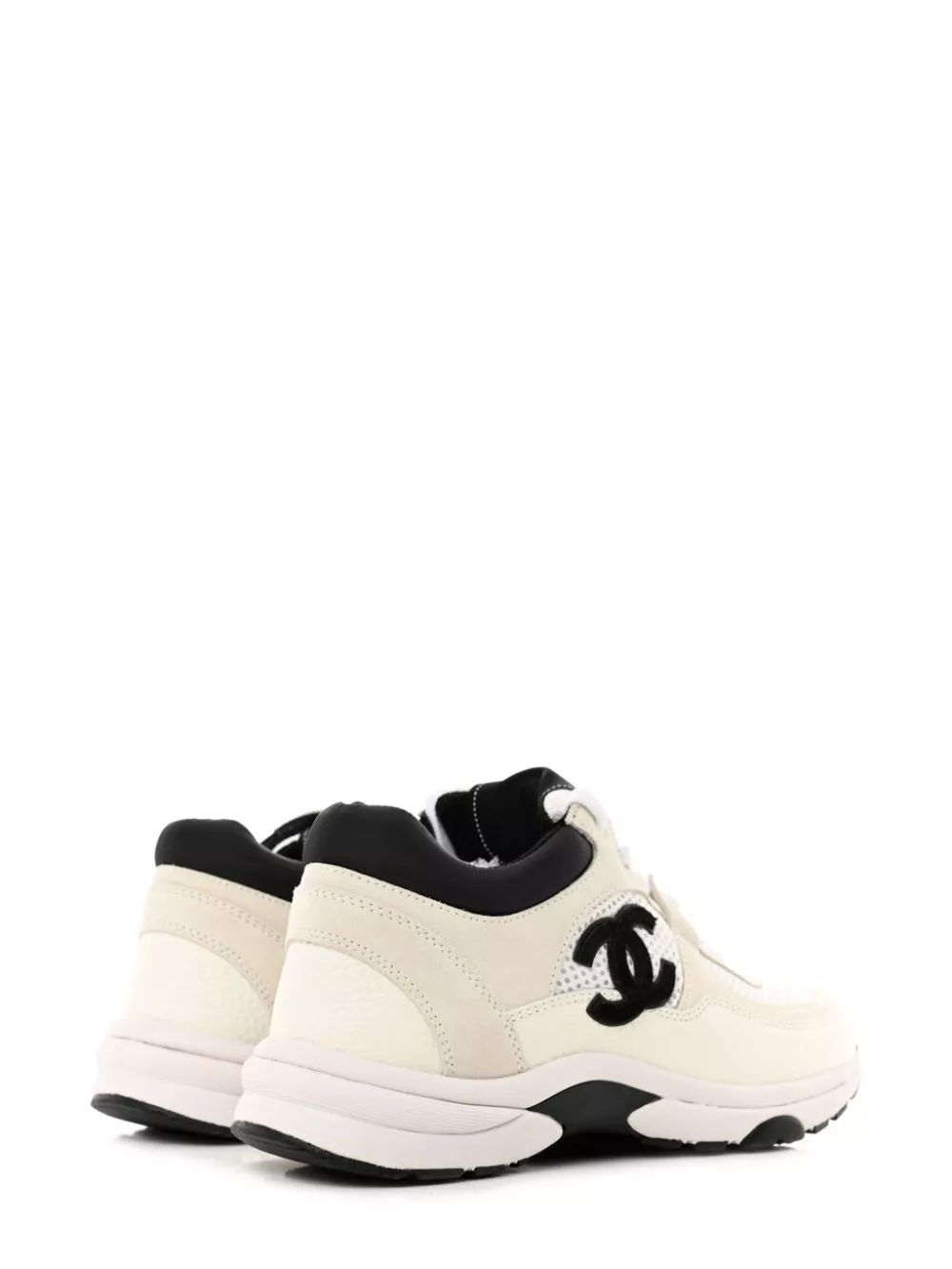 Affordable CHANEL CC suede lace-up sneakers Women 0120