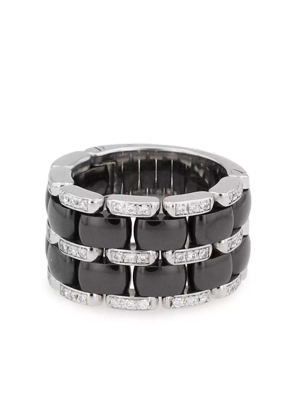 Cheap CHANEL 2000s 18kt white gold Ultra diamond ring Women 0128