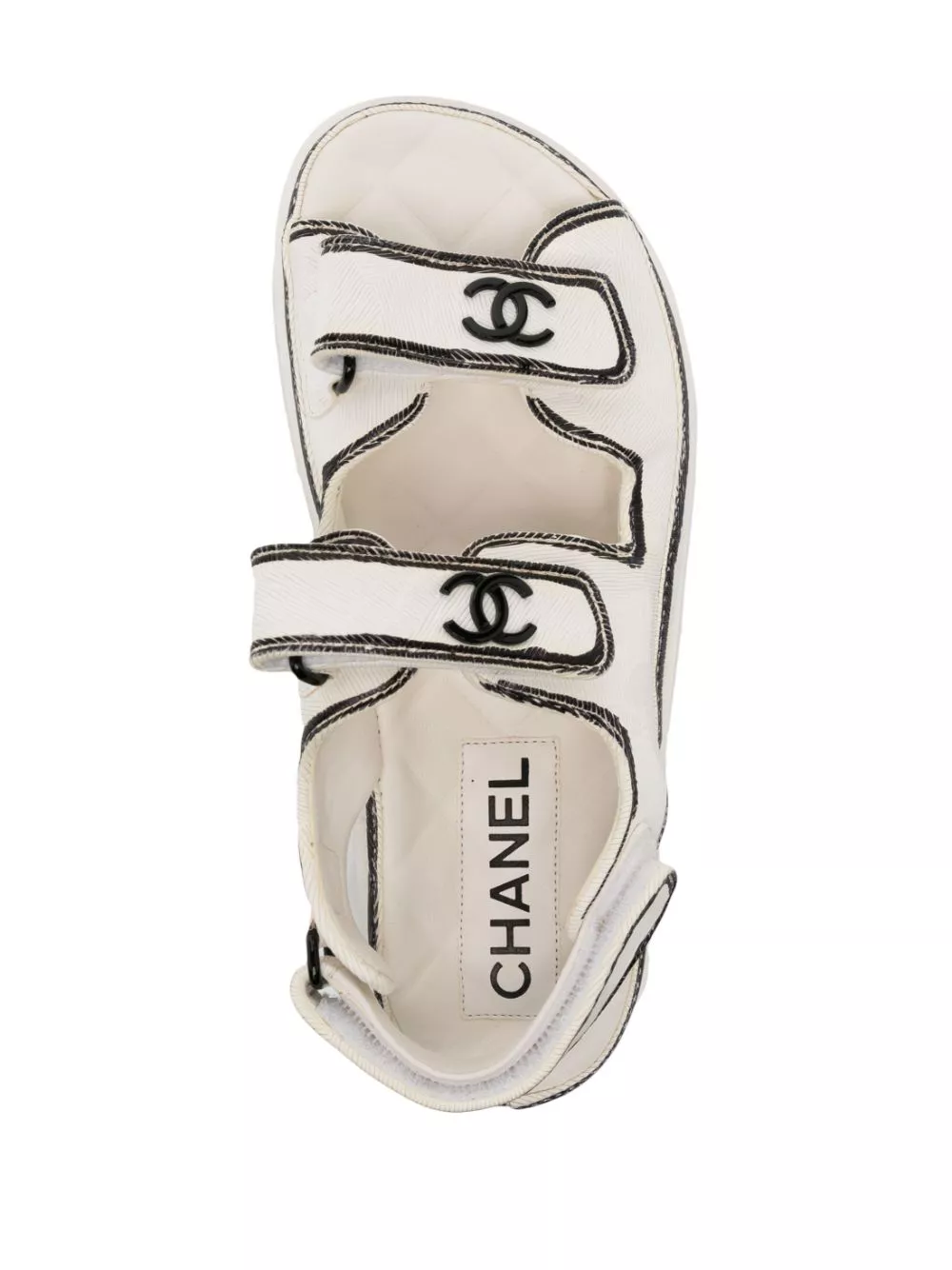 Cheap CHANEL 2022 CC logo Dad sandals Women 0127