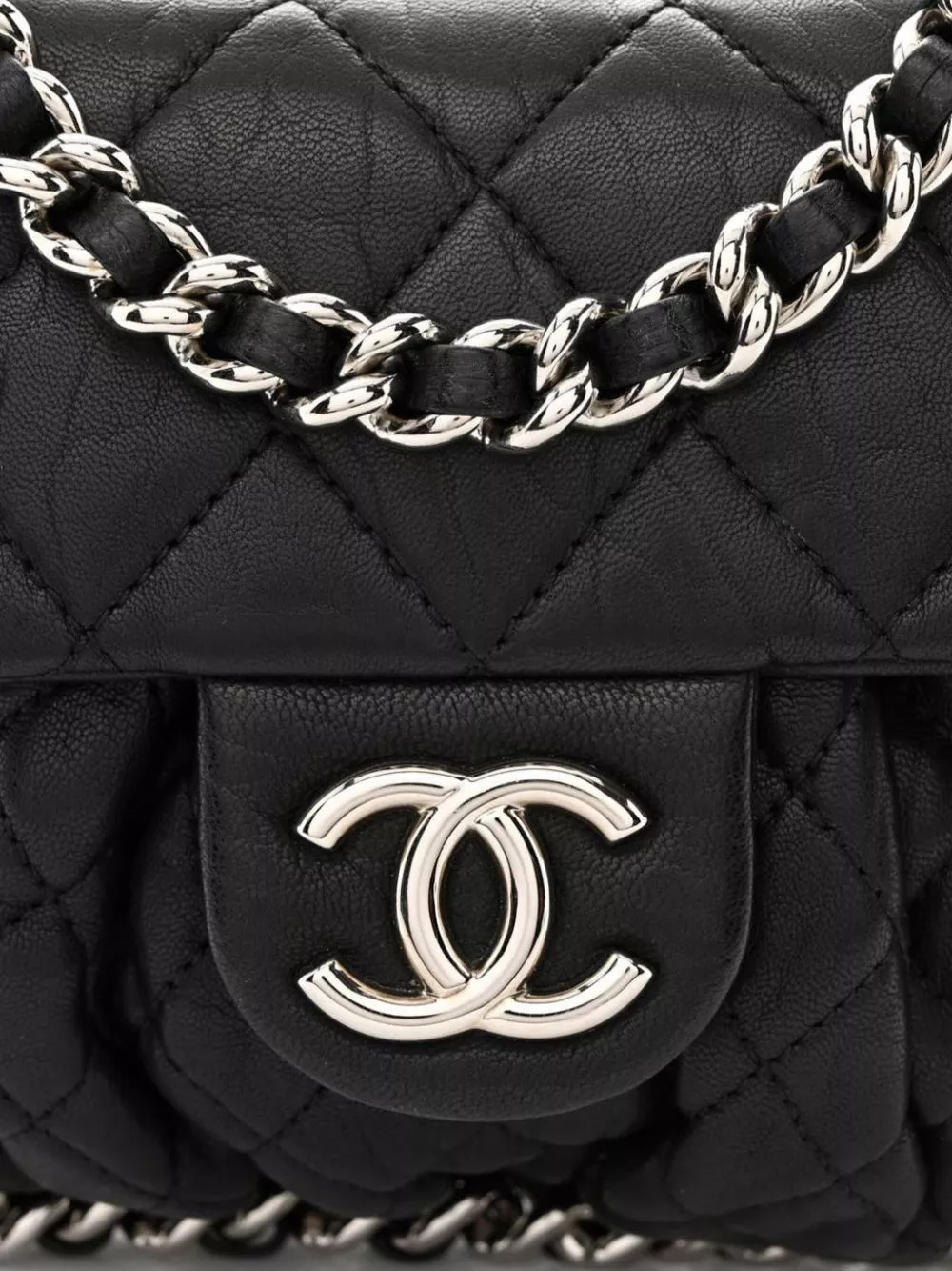 Cheap CHANEL mini Classic Flap padded shoulder bag Men 0130