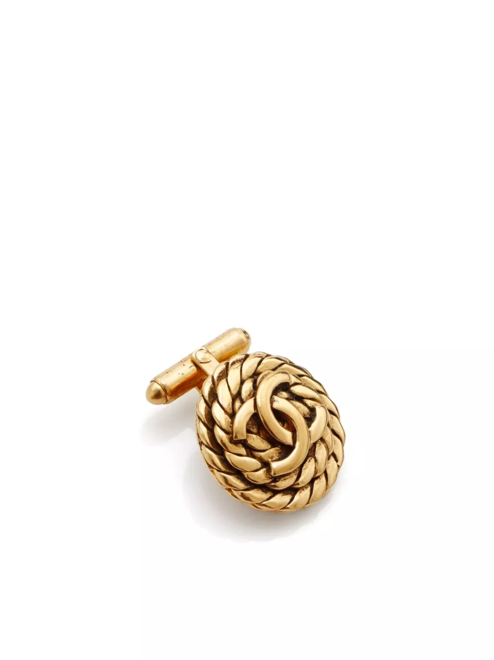 Affordable CHANEL 1990s CC cufflinks Women 0129