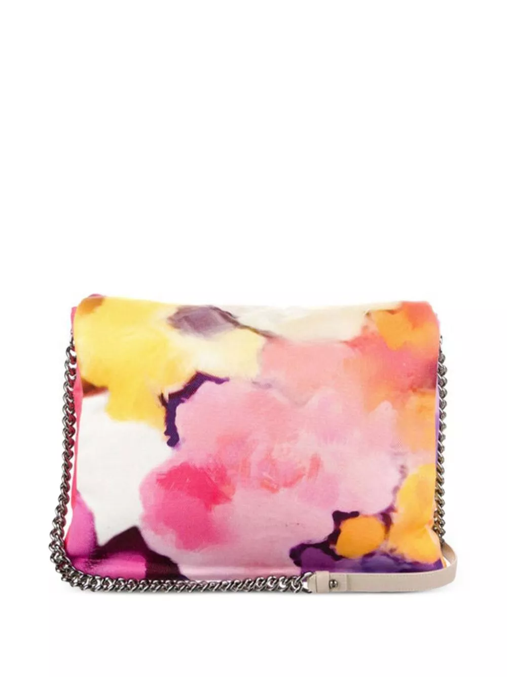 Affordable CHANEL 2015 maxi floral-print shoulder bag Men 0115