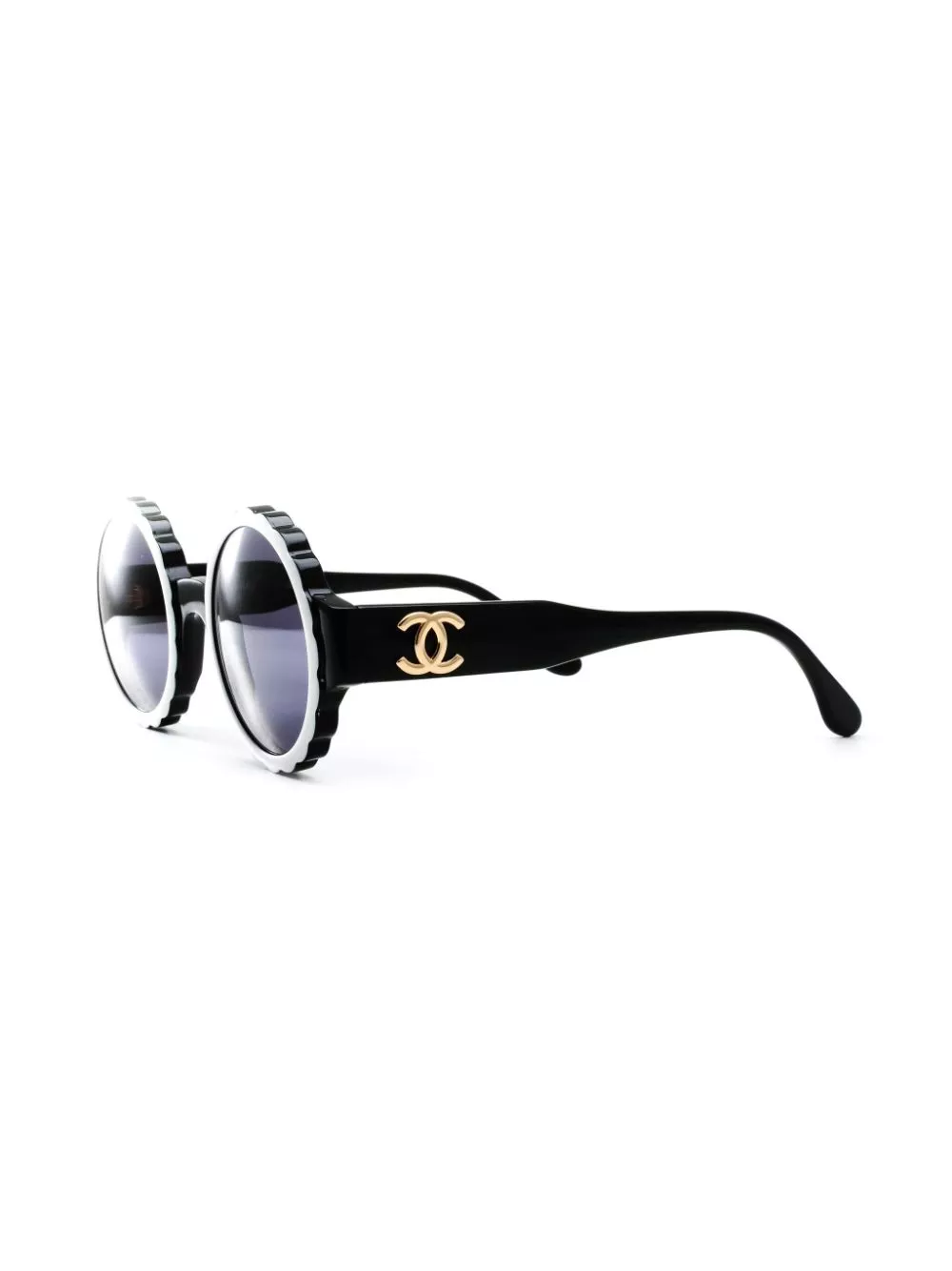 Affordable CHANEL 1994 round-frame sunglasses Men 0125