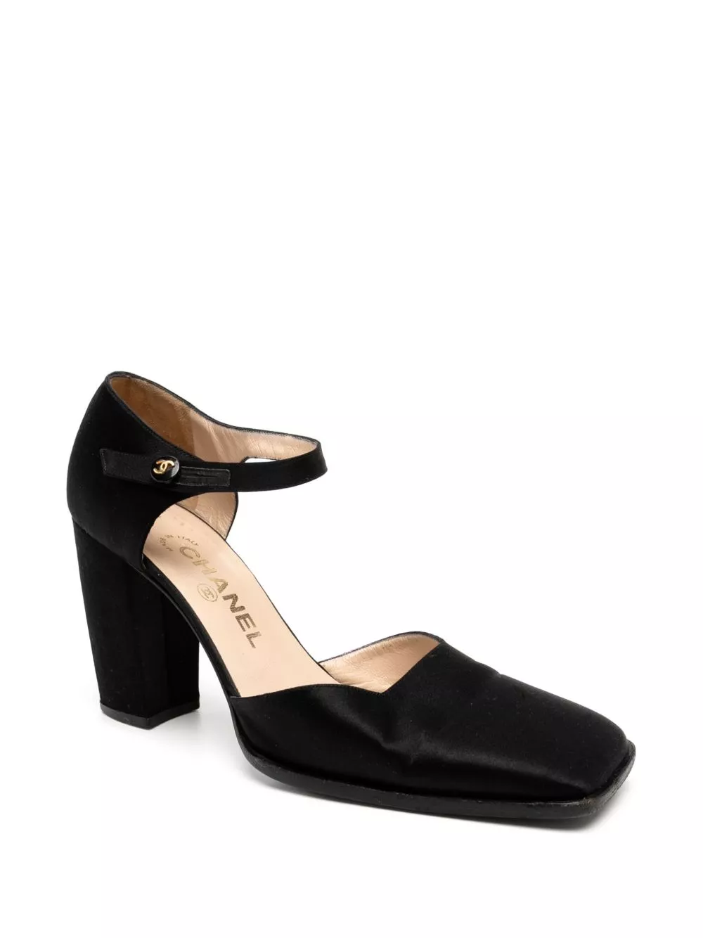 Affordable CHANEL square toe mules Women 0114