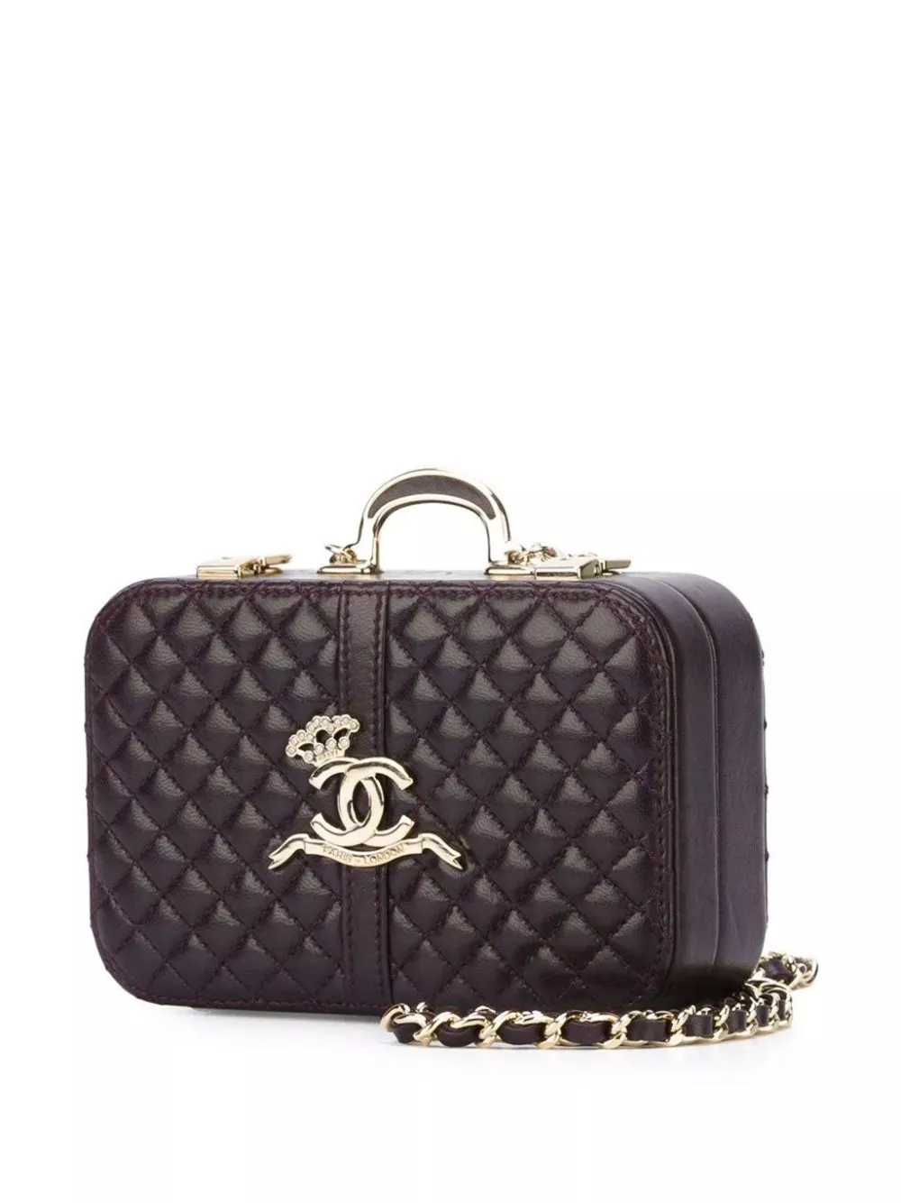 Cheap CHANEL 2008 micro Paris-London clutch bag Men 0116