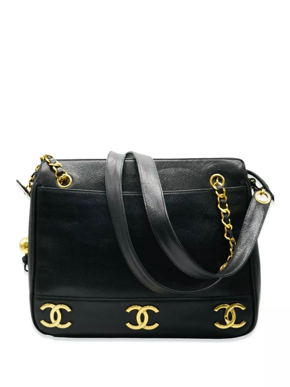 Affordable CHANEL 1994-1996 Triple CC crossbody bag Men 0116