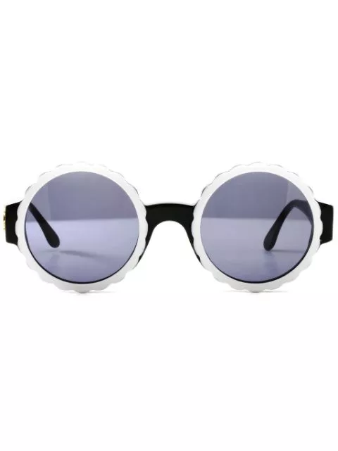 CHANEL 1994 round-frame sunglasses Men 0112