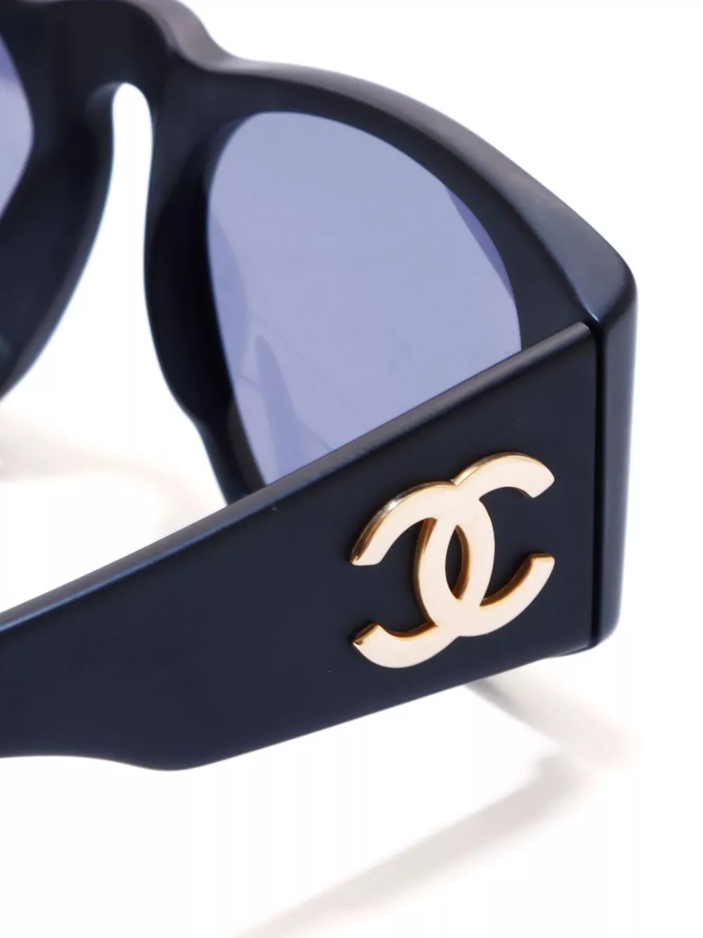 Cheap CHANEL 2000s CC Mark sunglasses Women 0129