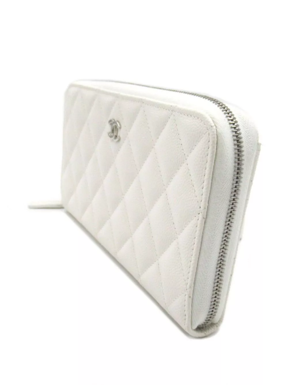 Affordable CHANEL 2021-2022 diamond-quilted wallet Women 0113