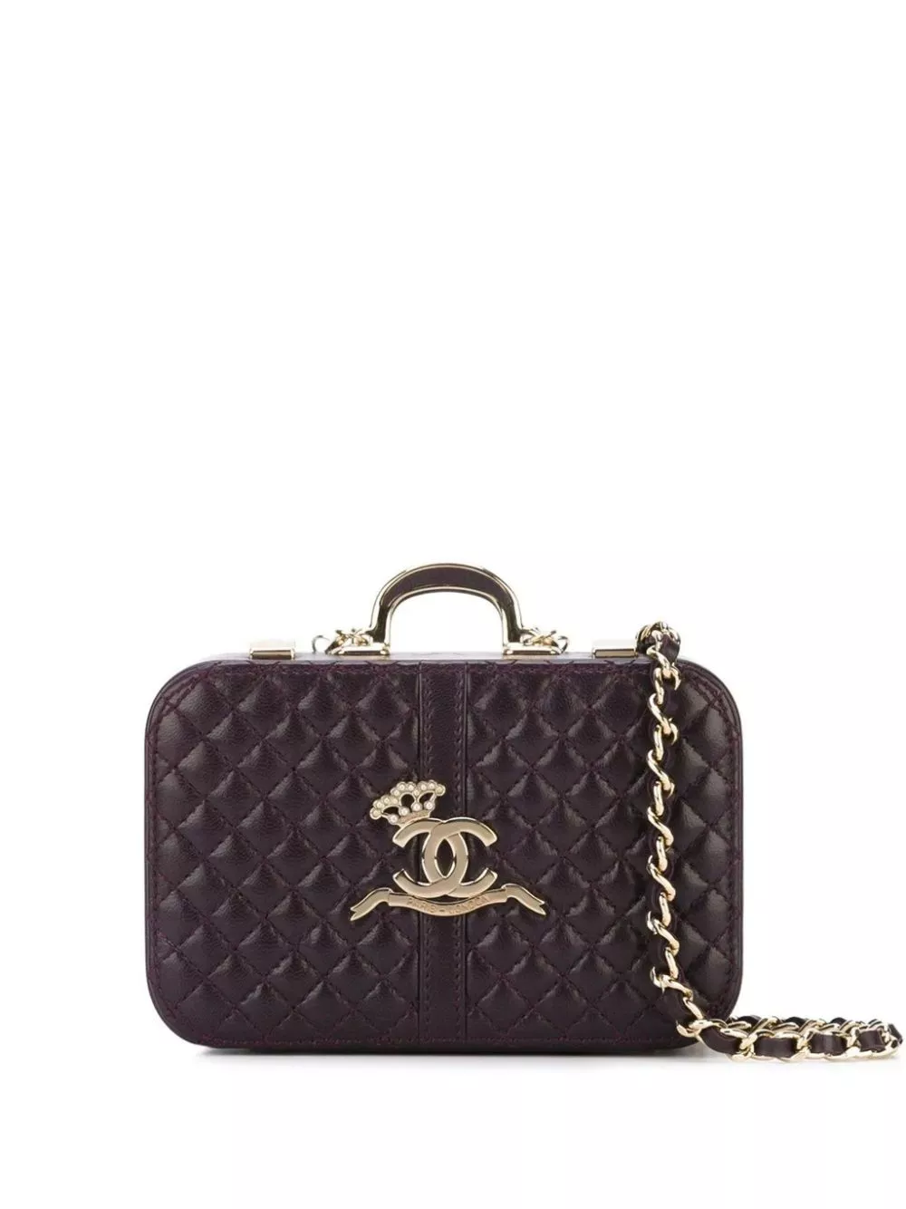 Cheap CHANEL 2008 micro Paris-London clutch bag Men 0116