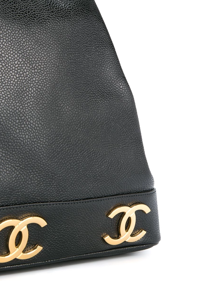 Affordable drawstring shoulder logos 1994-1996 bag CHANEL Women 0218