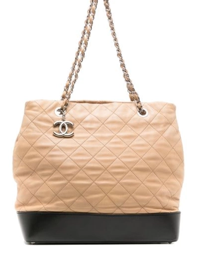 Cheap bag tote Women CHANEL diamond-quilted 2010-2011 0215