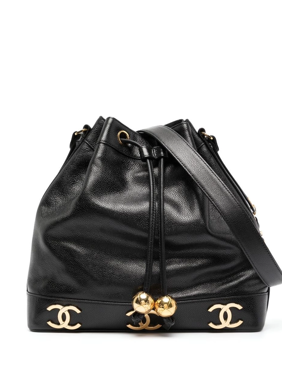 Affordable CC bucket 1992 CHANEL Triple bag Women 0210