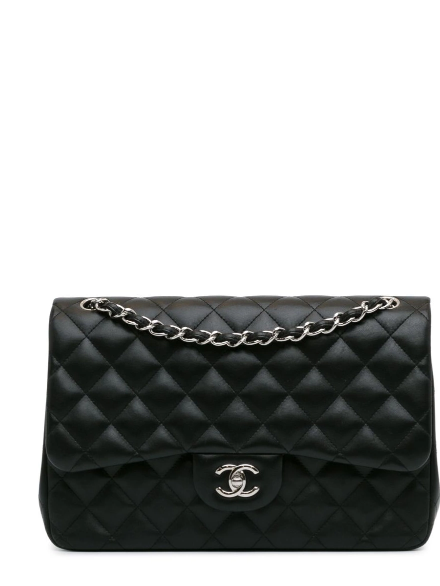 Cheap Flap Lambskin Double 2014 Women Classic shoulder Jumbo bag CHANEL 0225