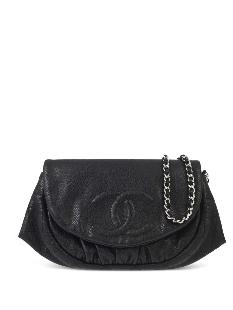 Affordable Half Moon 2010 wallet-on-chain CHANEL Women 0211