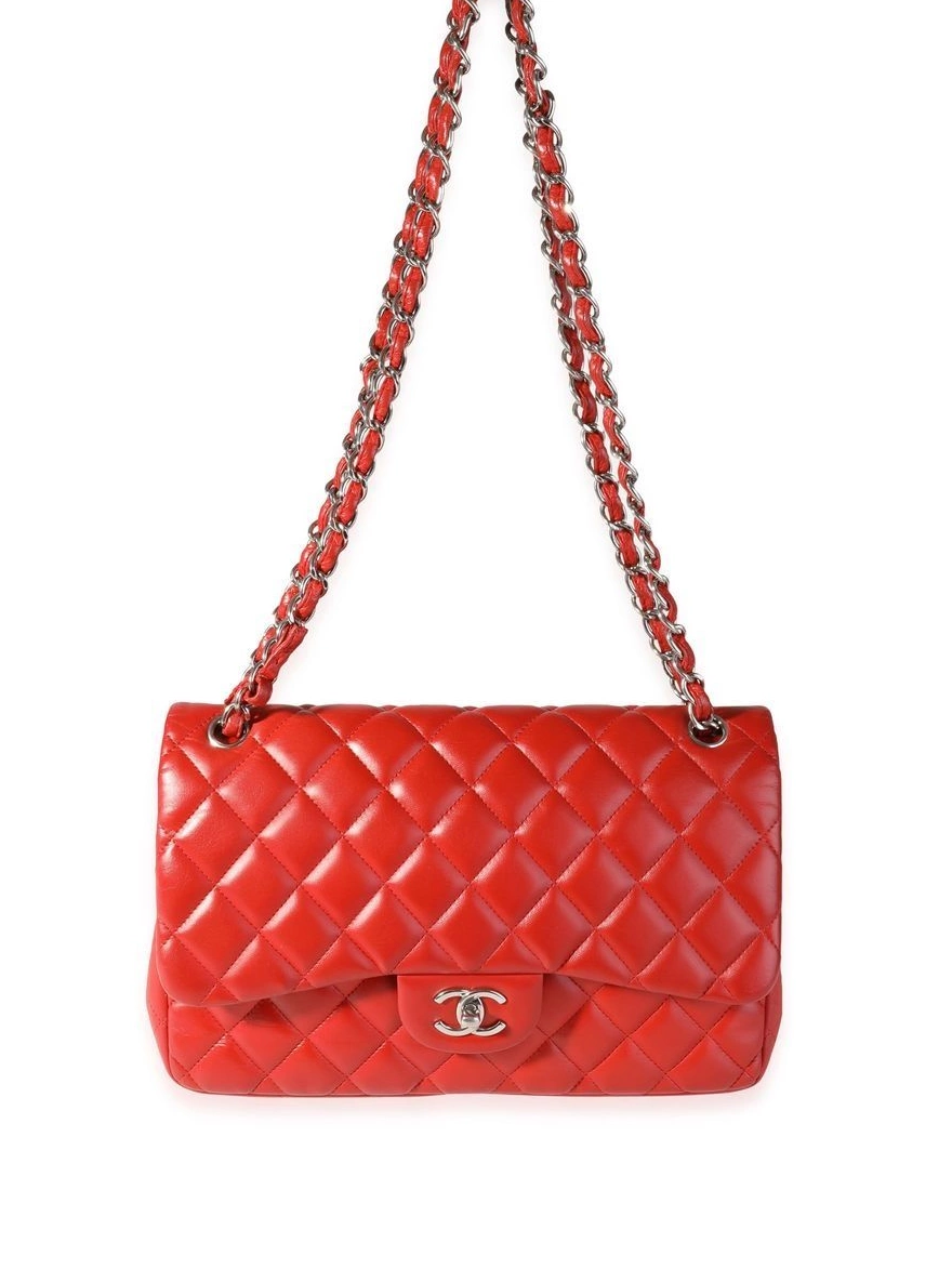 Affordable Flap Double Jumbo CHANEL shoulder Women bag 0223