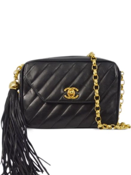 Affordable Women 1992 bag leather shoulder CHANEL Bijou 0226