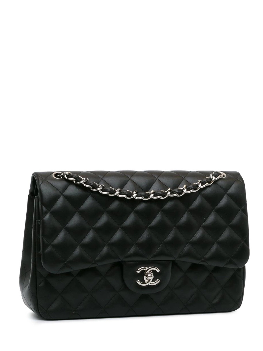 Cheap Flap Lambskin Double 2014 Women Classic shoulder Jumbo bag CHANEL 0225