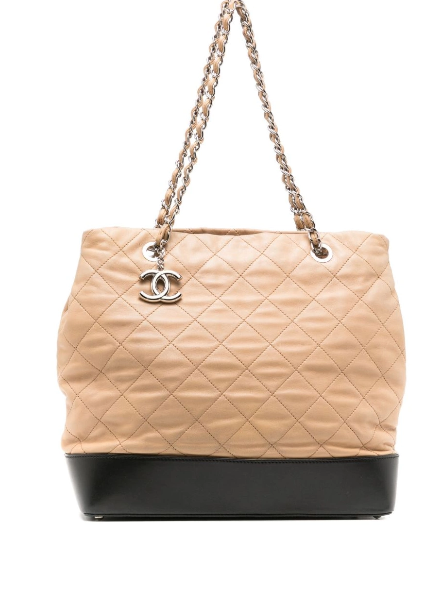 Cheap bag tote Women CHANEL diamond-quilted 2010-2011 0215