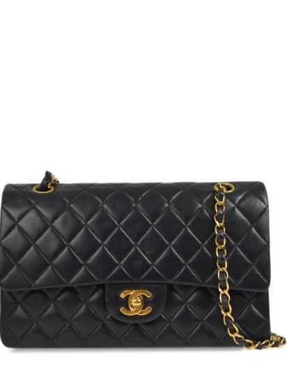 Affordable Flap Women bag CHANEL shoulder Double medium 2000 0222