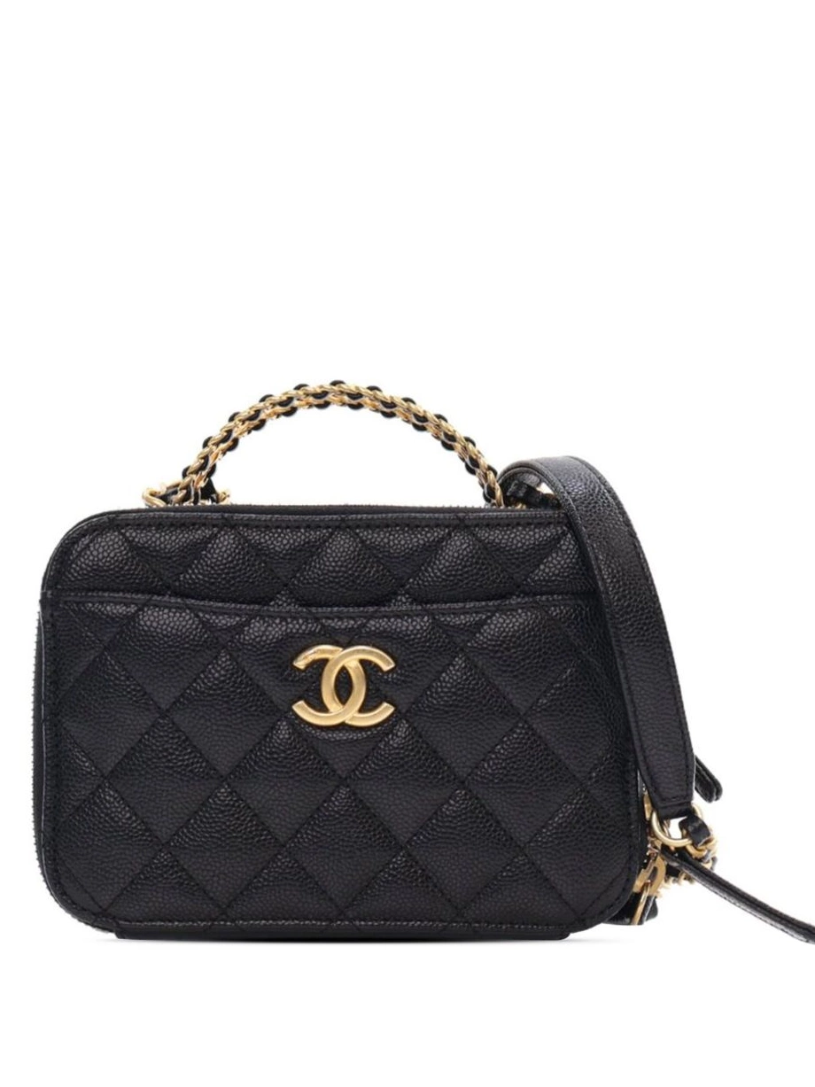 Affordable vanity Up Mini 2021-2023 Pick Women Me Case bag Caviar Quilted CHANEL 0215