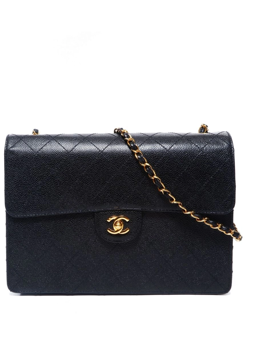 Affordable shoulder Jumbo Classic CHANEL 1994-2000 bag Women Flap 0219