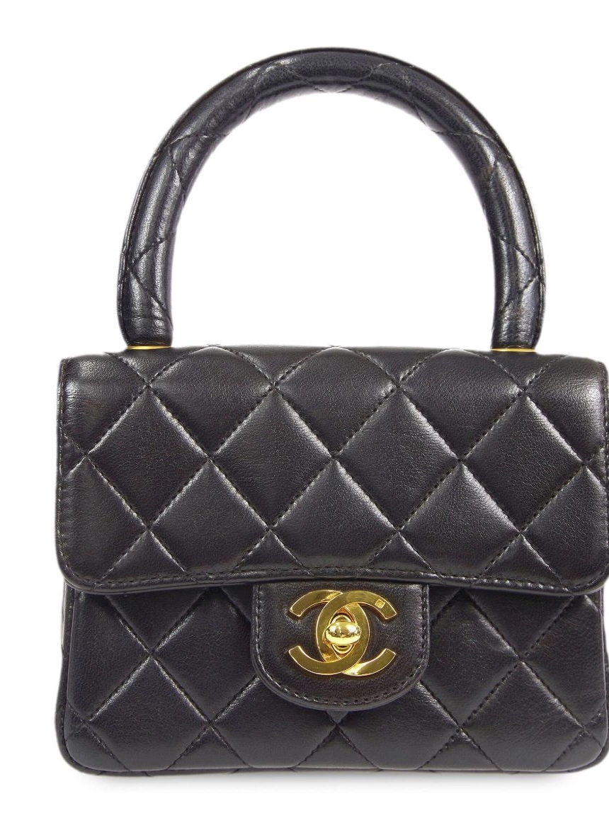 Cheap Square 1990s Flap handbag Women mini Classic CHANEL 0210