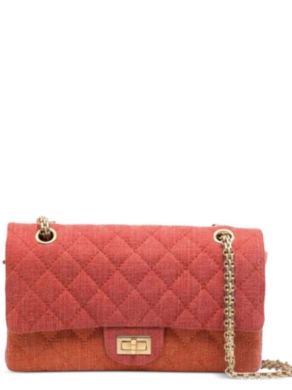 Affordable quilted shoulder CHANEL bag canvas 2.55 Women 0224