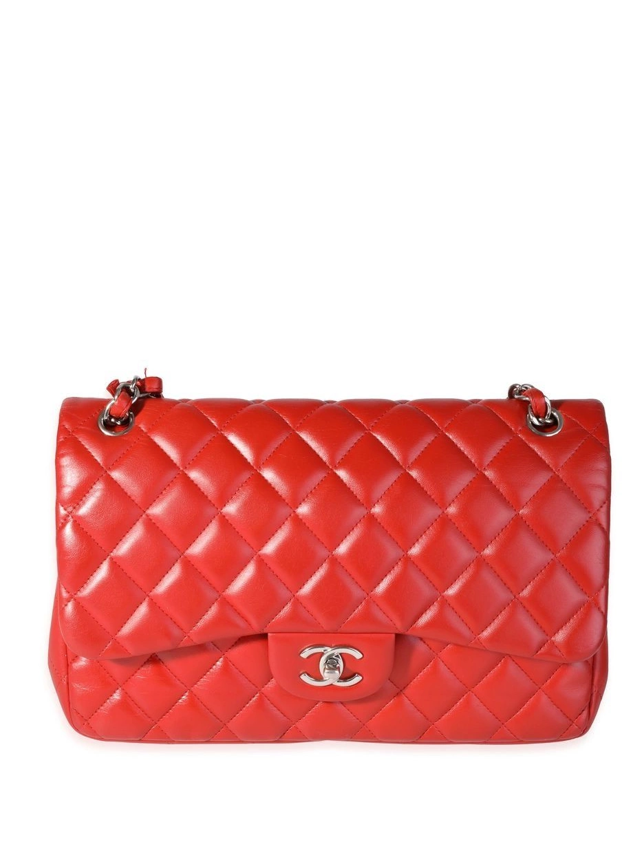 Affordable Flap Double Jumbo CHANEL shoulder Women bag 0223