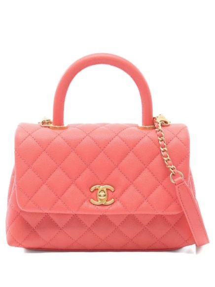 Affordable CHANEL Kelly handbag 2019 two-way Women 0226