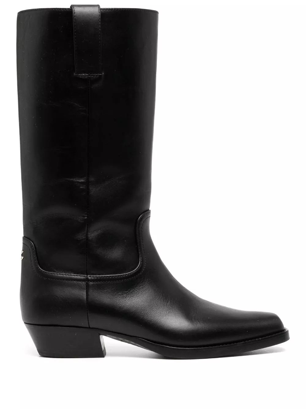 Cheap CHANEL CC knee-high cowboy boots Women 0204