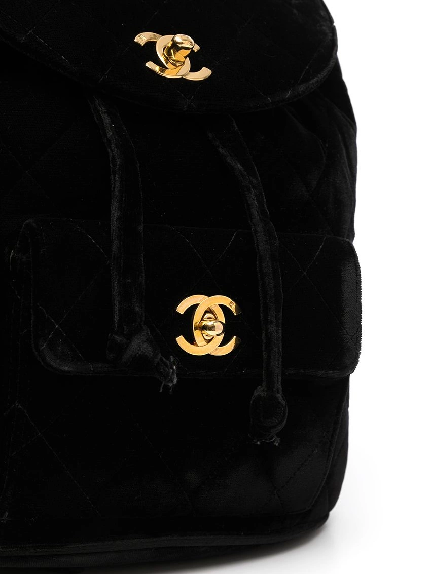 Cheap Women CHANEL 1990 Duma backpack diamond-quilted 0220