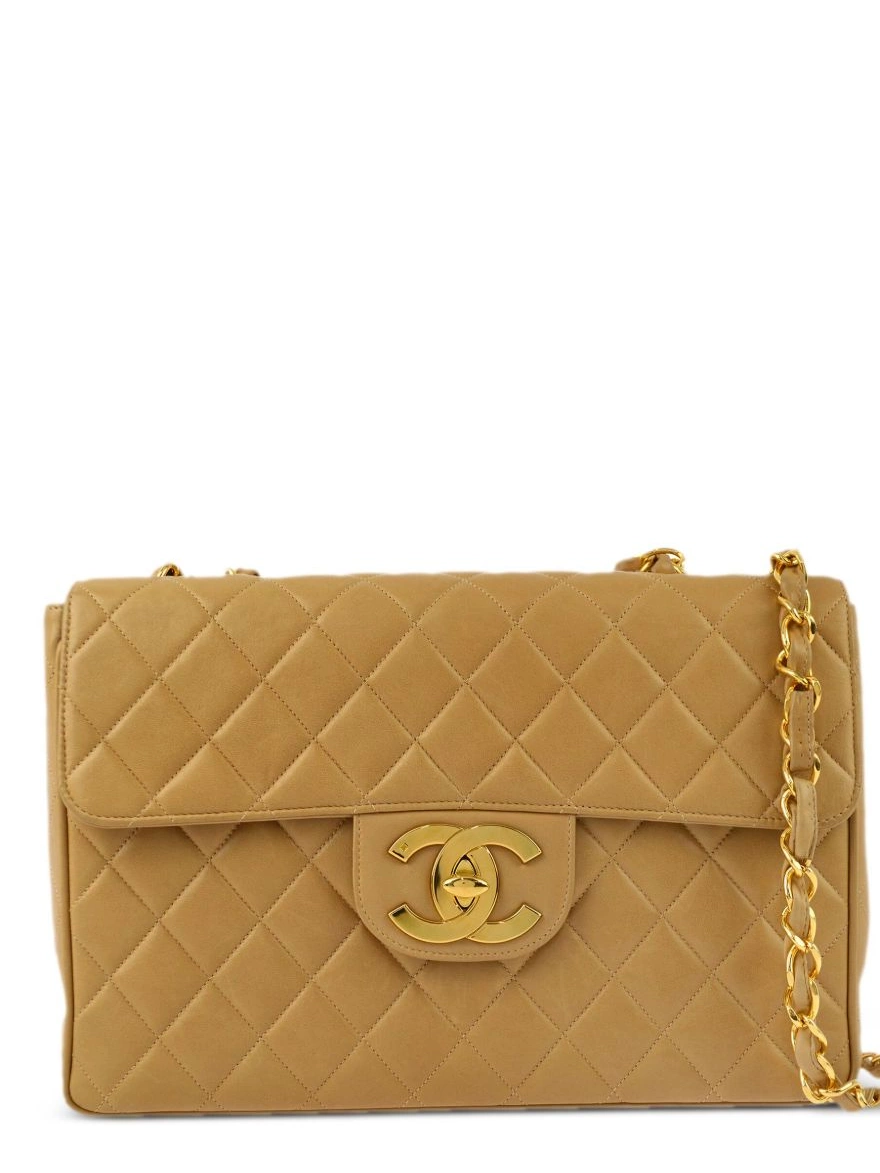 Cheap bag CHANEL 1995 Classic jumbo shoulder Women Flap 0223