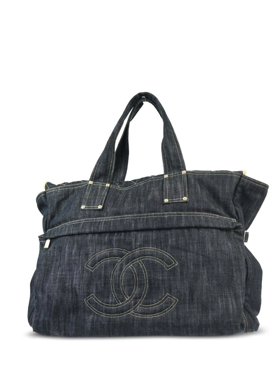 Cheap 2006 tote Women denim CHANEL bag CC 0213