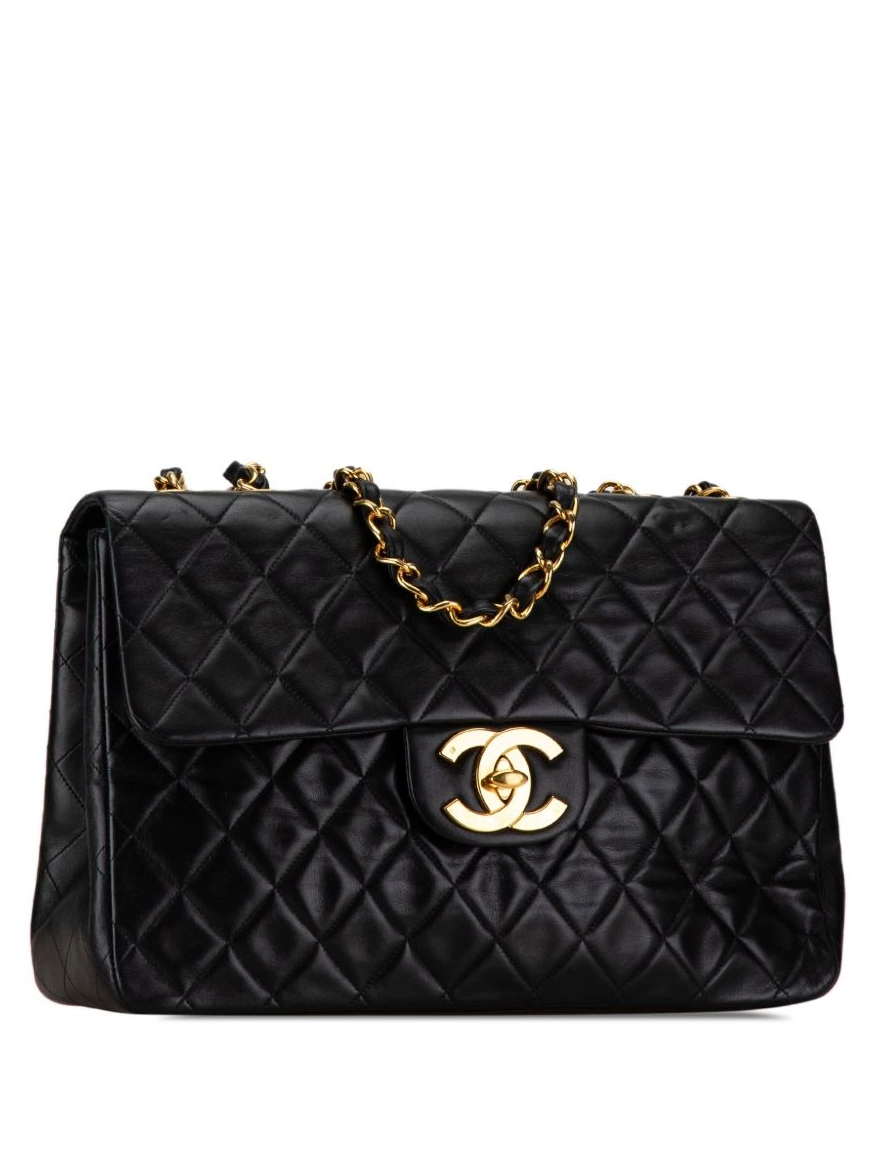 Cheap Single bag shoulder Lambskin 1994-1996 Flap Classic Women CHANEL Maxi 0223