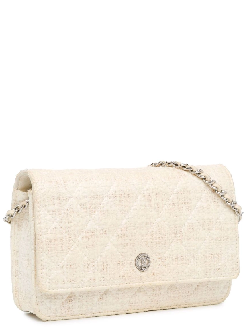 Cheap CHANEL crossbody Coated Women Wallet CC Chain 2012-2013 On bag Tweed 0211