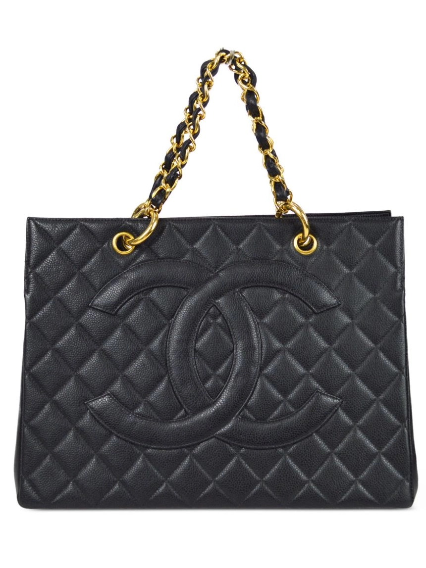 Affordable bag CHANEL Women patch 1997 CC chain tote 0210