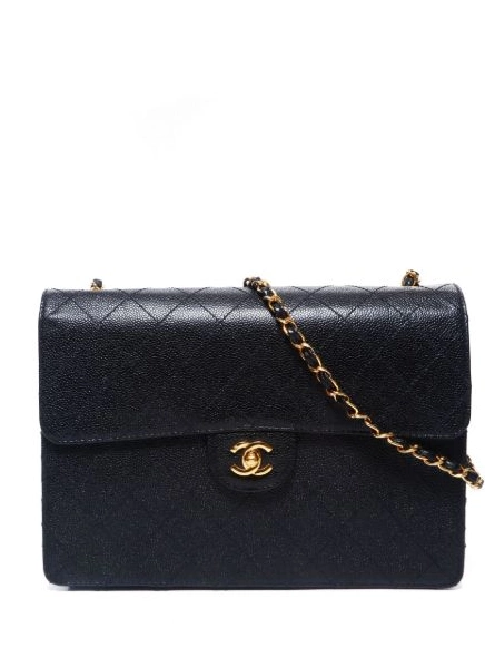 Affordable shoulder Jumbo Classic CHANEL 1994-2000 bag Women Flap 0219