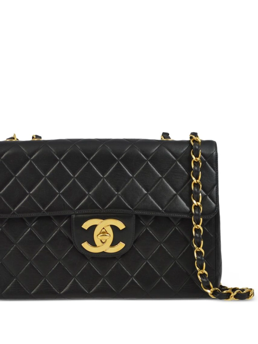 Cheap Women shoulder CHANEL bag jumbo 1995 Flap Classic 0218