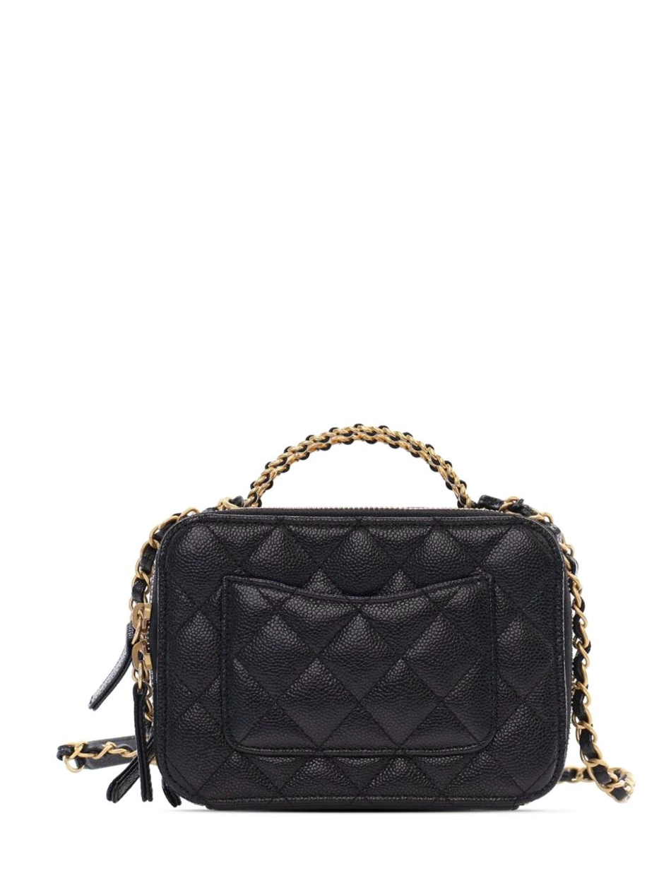 Affordable vanity Up Mini 2021-2023 Pick Women Me Case bag Caviar Quilted CHANEL 0215