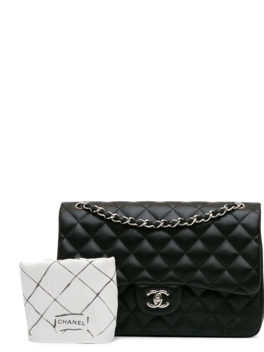 Cheap Flap Lambskin Double 2014 Women Classic shoulder Jumbo bag CHANEL 0225